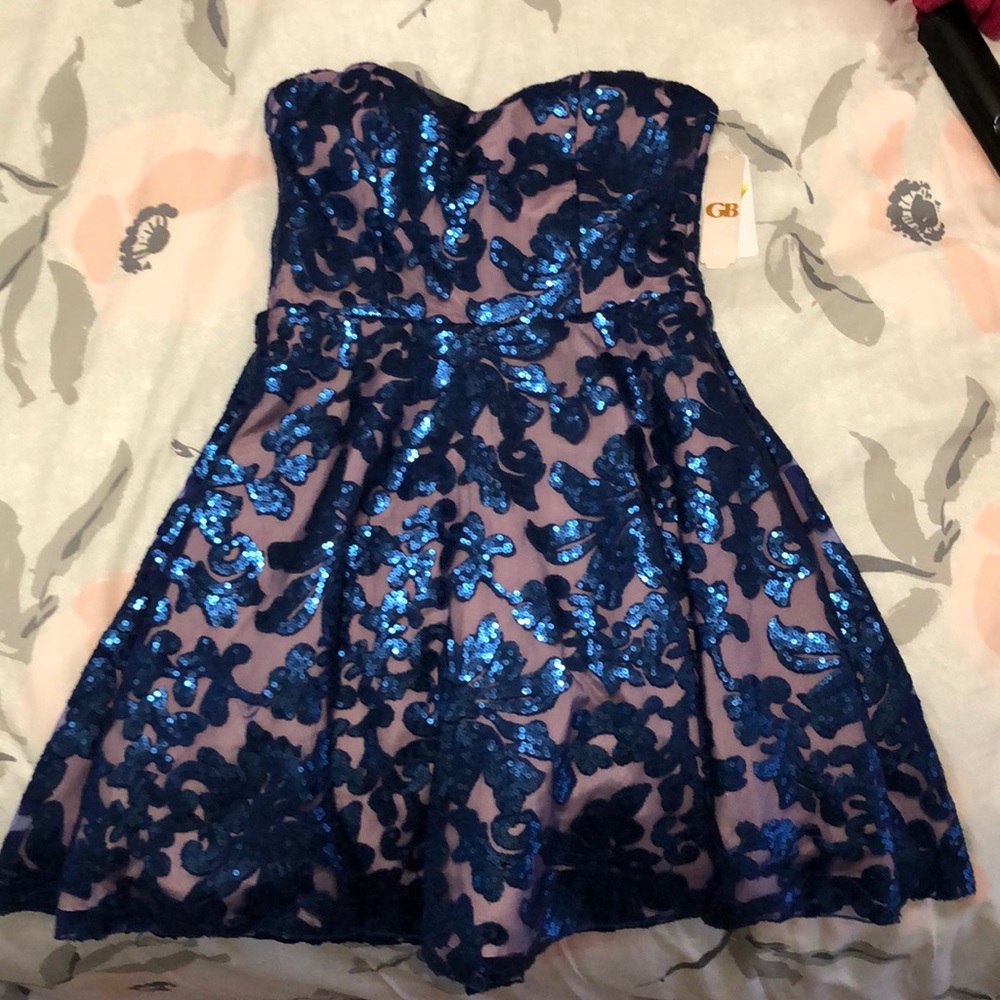 Gianni Bini strapless formal dress